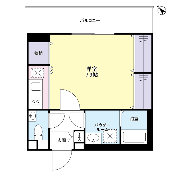 グロースメゾン新横浜 間取り