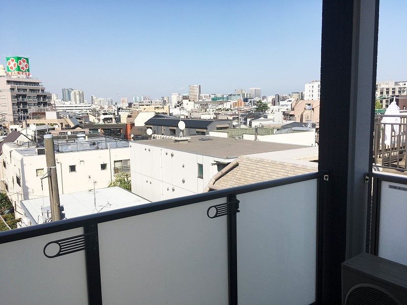 エスティメゾン武蔵小山Ⅱ ベランダ
