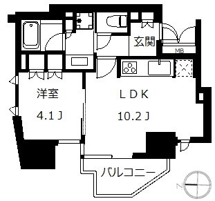 ジオ高輪 間取り