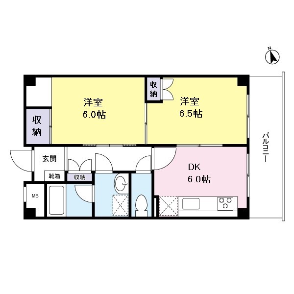 ルート立川 間取り